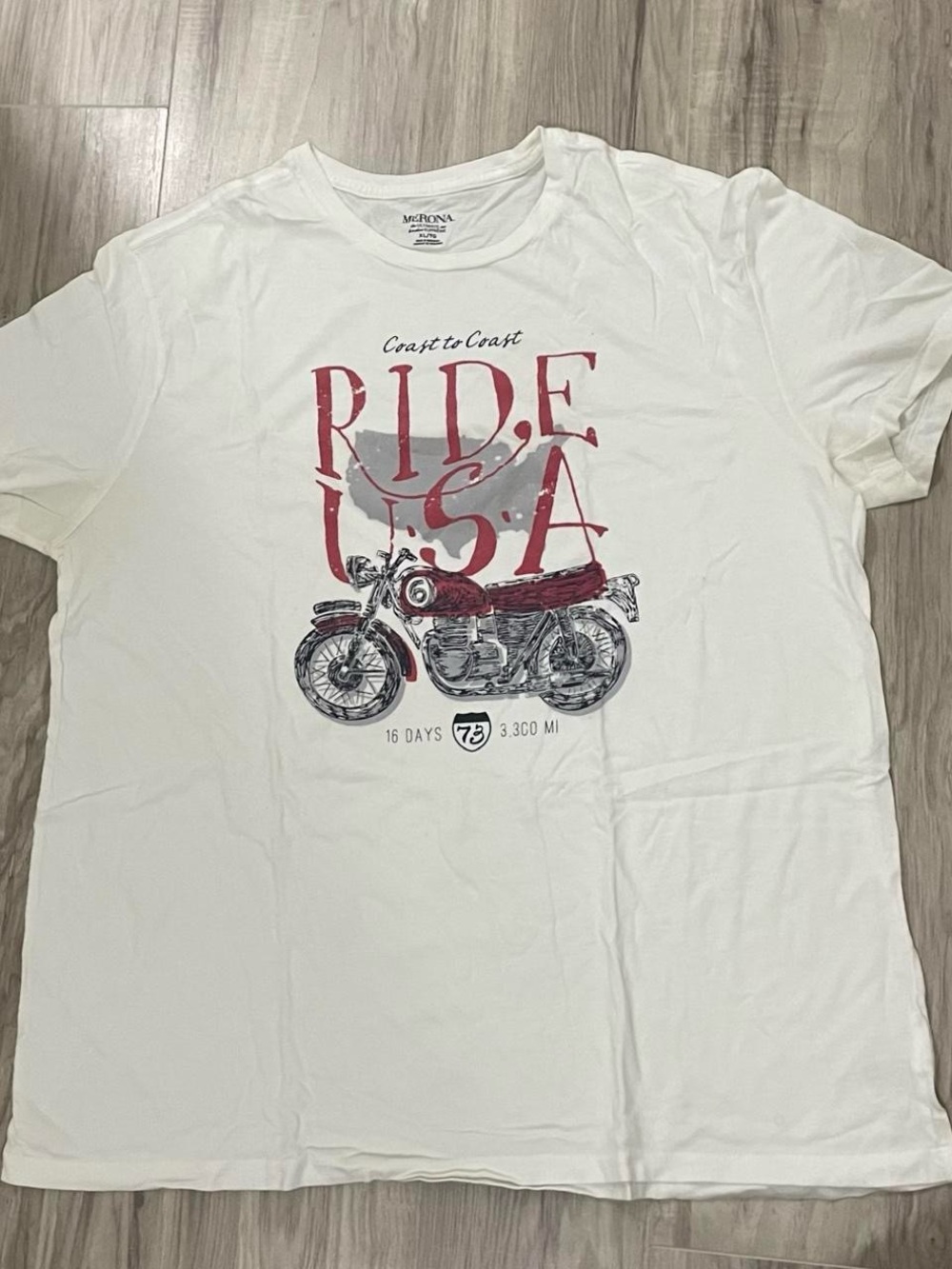 Biker Merona Graphic Tee